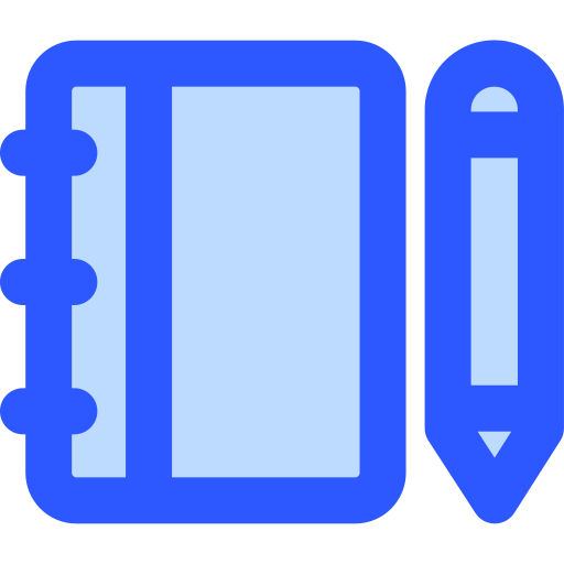 escribir Generic Blue icono