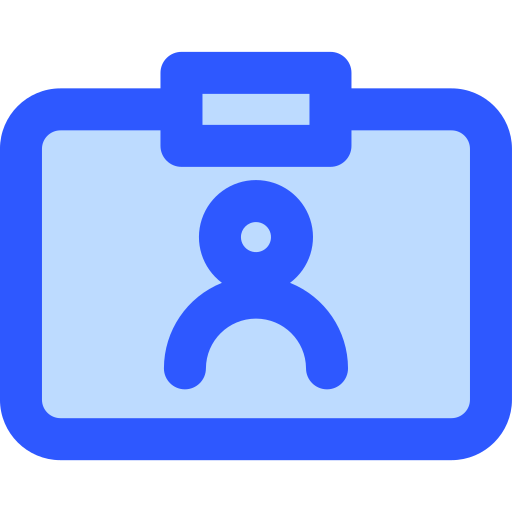 idカード Generic Blue icon