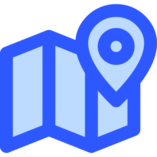 地図 Generic Blue icon