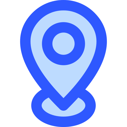 Место расположения Generic Blue иконка