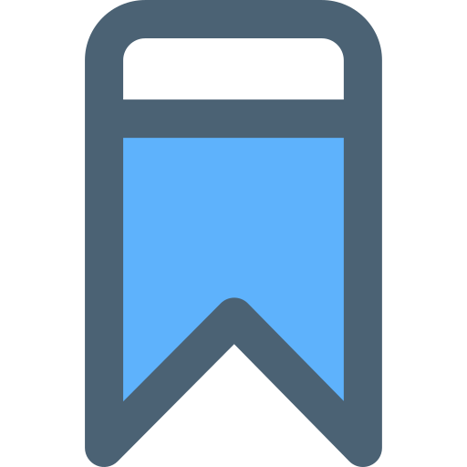 bladwijzer Generic Fill & Lineal icoon
