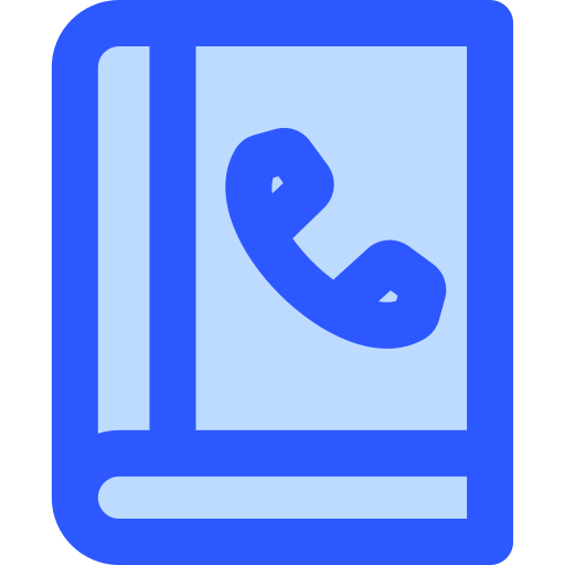 Телефонная книга Generic Blue иконка