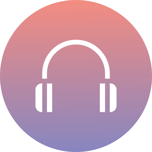 Headset Generic Flat Gradient icon