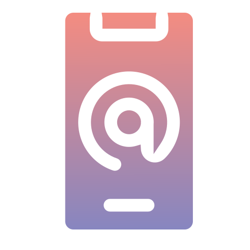 smartphone Generic Flat Gradient icon