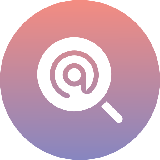 Magnifying glass Generic Flat Gradient icon