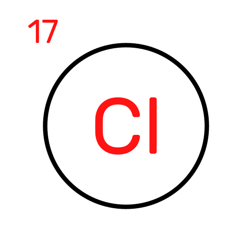 塩素 Generic Outline Color icon