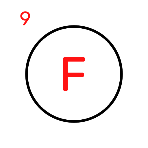 fluoro Generic Outline Color icona