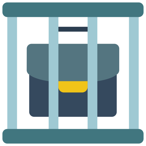 감옥 Basic Miscellany Flat icon