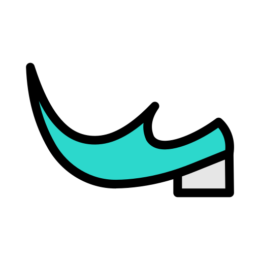 履物 Generic Outline Color icon