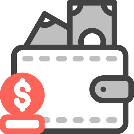 Wallet Generic Outline Color icon