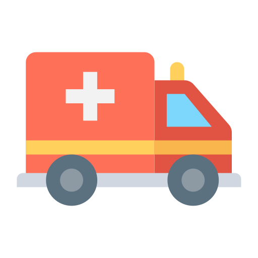 ambulance Good Ware Flat icoon