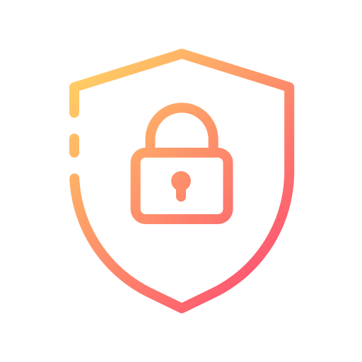Cyber security Good Ware Gradient icon