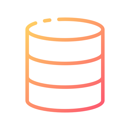 base de datos Good Ware Gradient icono