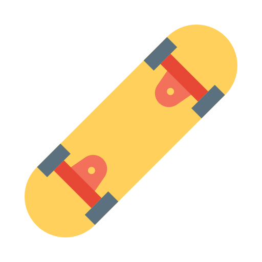 skateboard Good Ware Flat icoon