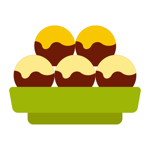 takoyaki Good Ware Flat icon