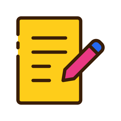 Write Good Ware Lineal Color icon