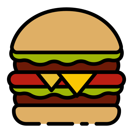 hamburguesa Good Ware Lineal Color icono