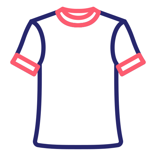 t-shirt Generic Outline Color Icône