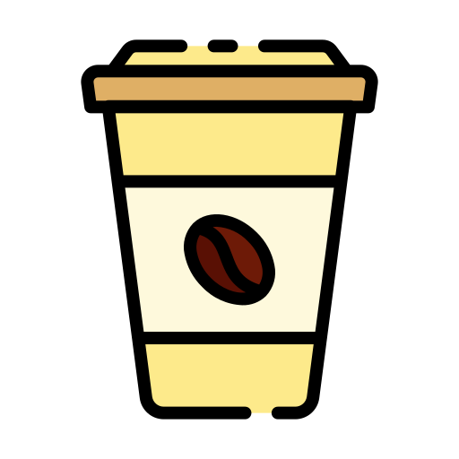 tazza di caffè Good Ware Lineal Color icona