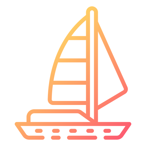 segelboot Good Ware Gradient icon
