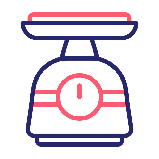 Weight scale Generic Outline Color icon