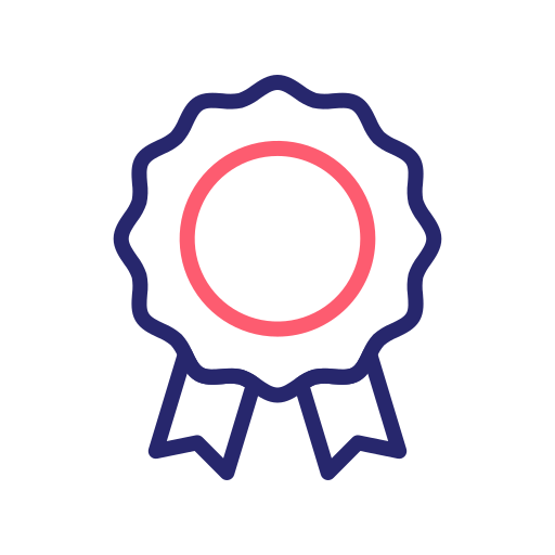 badge Generic Outline Color Icône