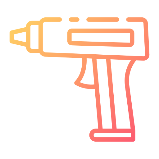 pistola de pegamento Good Ware Gradient icono