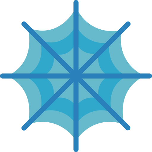 spinnenweb Basic Miscellany Flat icoon
