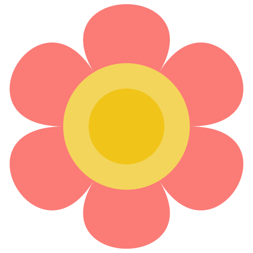flor Basic Miscellany Flat icono