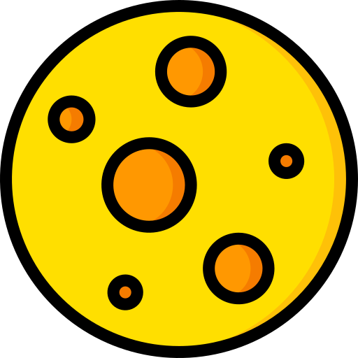 księżyc Basic Miscellany Lineal Color ikona