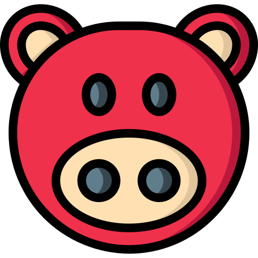 豚 Basic Miscellany Lineal Color icon