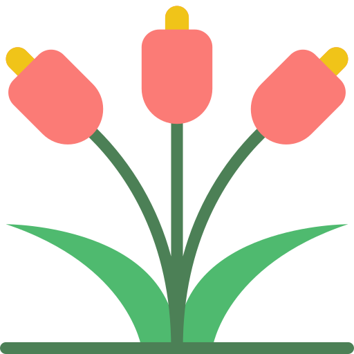 bloemen Basic Miscellany Flat icoon