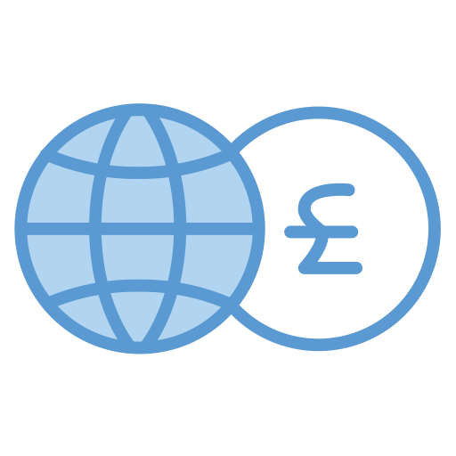 Currency exchange Generic Blue icon