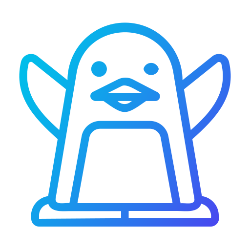 pingüino Generic Gradient icono