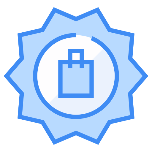 Badge Generic Blue icon