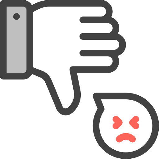 Dissatisfaction Generic Outline Color icon