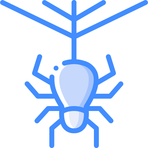 araignée Basic Miscellany Blue Icône