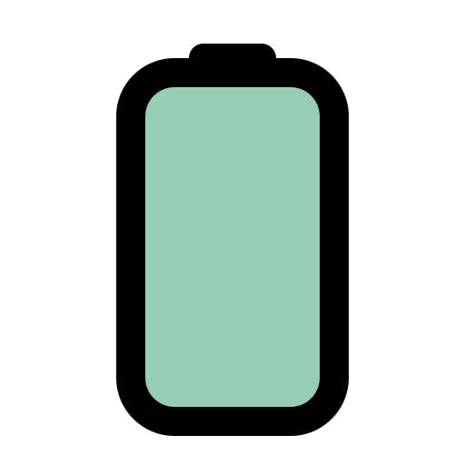 배터리 Generic Outline Color icon