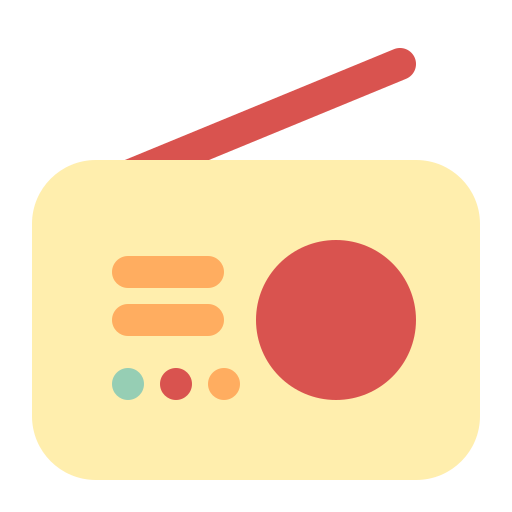 라디오 Generic Flat icon