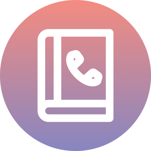 電話帳 Generic Flat Gradient icon