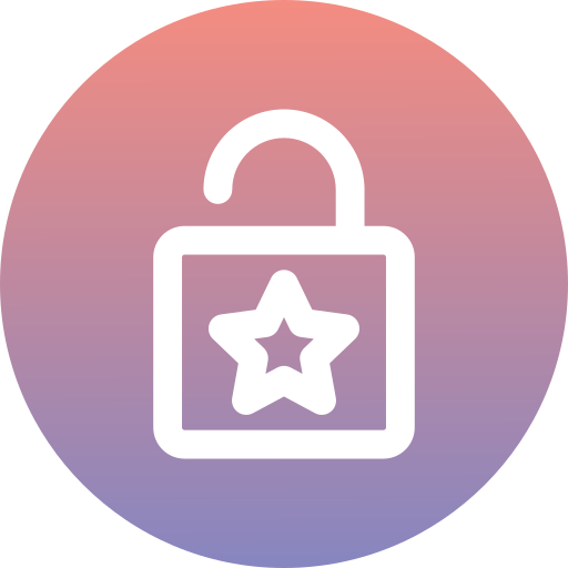 Unlock Generic Flat Gradient icon