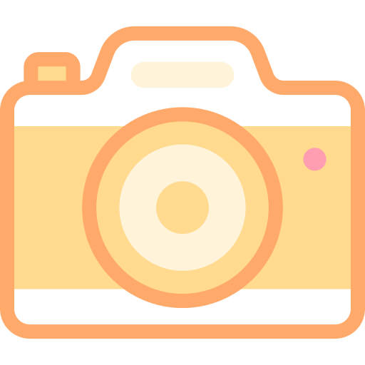 kamera Detailed color Lineal color ikona