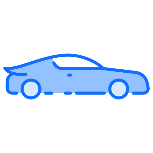 automobile Generic Blue Icône