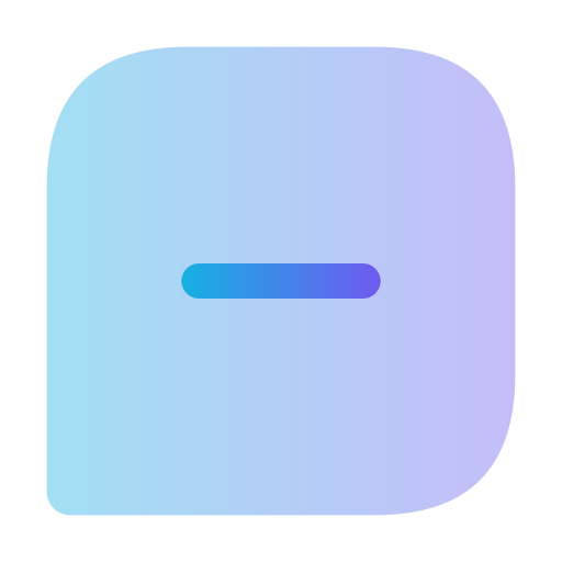 マイナス Generic Flat Gradient icon