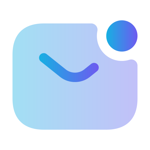 通知 Generic Flat Gradient icon