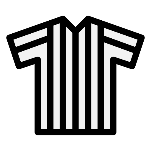 maglia da arbitro Generic Outline Color icona