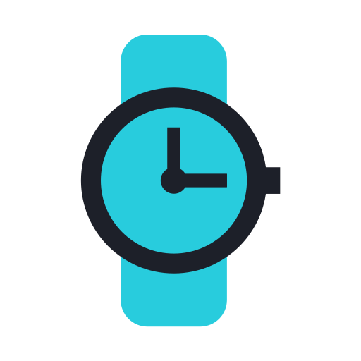 orologio da polso Generic Flat icona