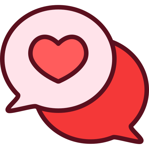 Love message Generic Outline Color icon
