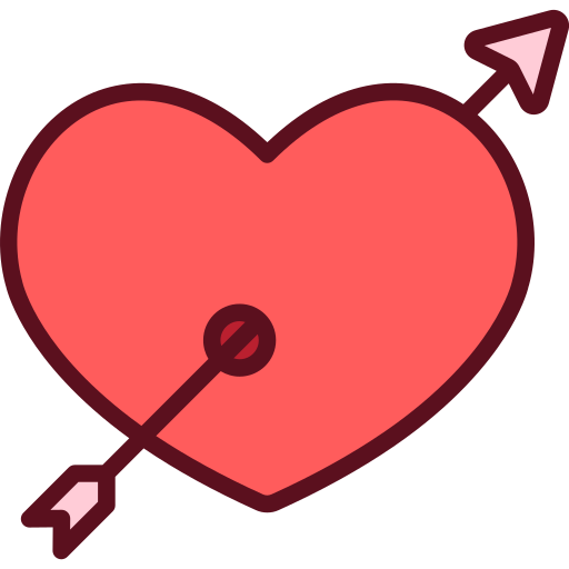 corazón Generic Outline Color icono