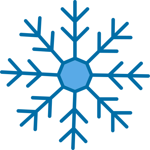 sneeuw Generic Blue icoon